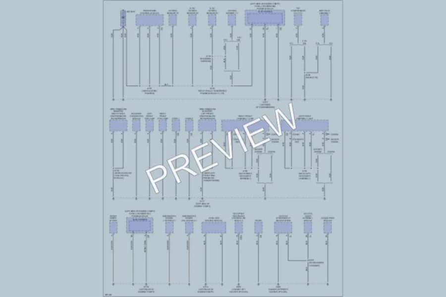 2008 Dodge GrandCaravan Ground Distribution wiring diagram preview