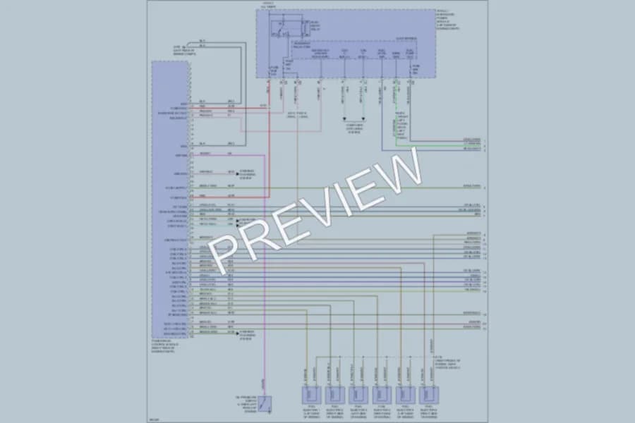 2008 Dodge Nitro Engine Performance wiring diagram preview