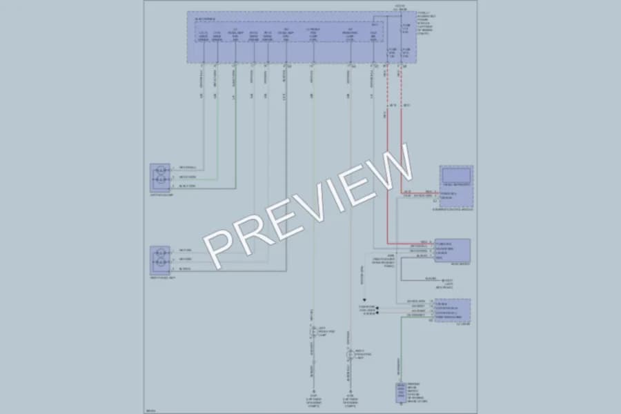 2008 Dodge Nitro Headlights wiring diagram preview
