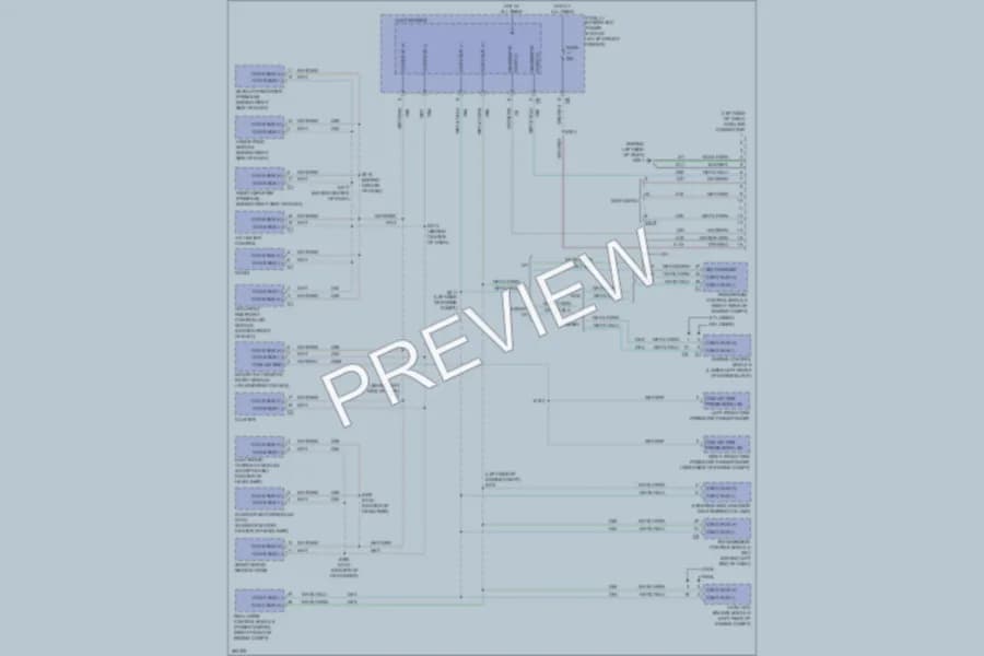 2008 Dodge R1500 Computer Data Lines wiring diagram preview with protected circuit layout