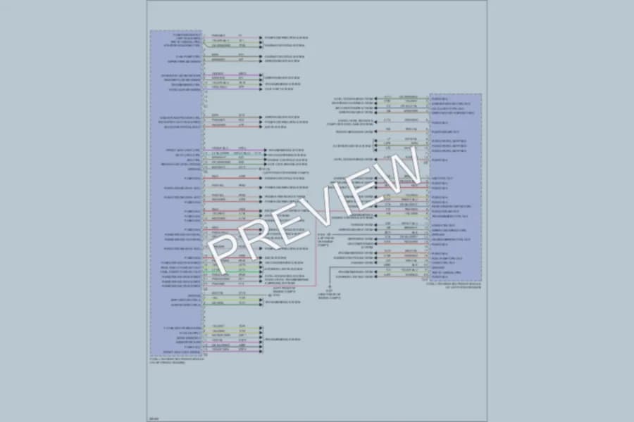 2008 Dodge R3500 Body Control Modules wiring diagram preview with protected circuit layout