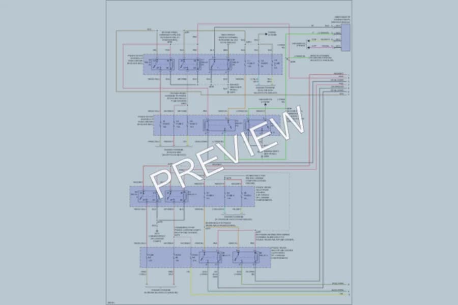 2008 Ford CrownVictoria Exterior Lights wiring diagram preview