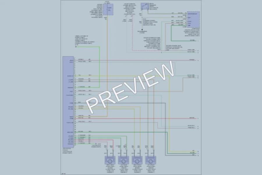 2008 Ford E450Econoline Anti Lock Brakes wiring diagram preview