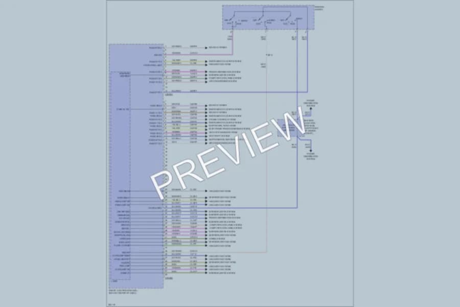 2008 Ford Escape Body Control Modules wiring diagram preview