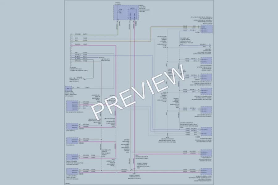 2008 Ford EscapeHybrid Computer Data Lines wiring diagram preview