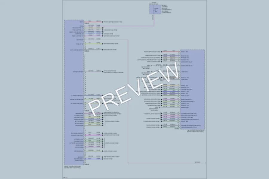 2008 Ford Expedition Body Control Modules wiring diagram preview