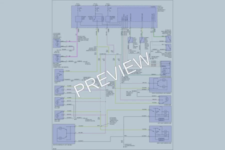 2008 Ford Expedition Interior Lights wiring diagram preview