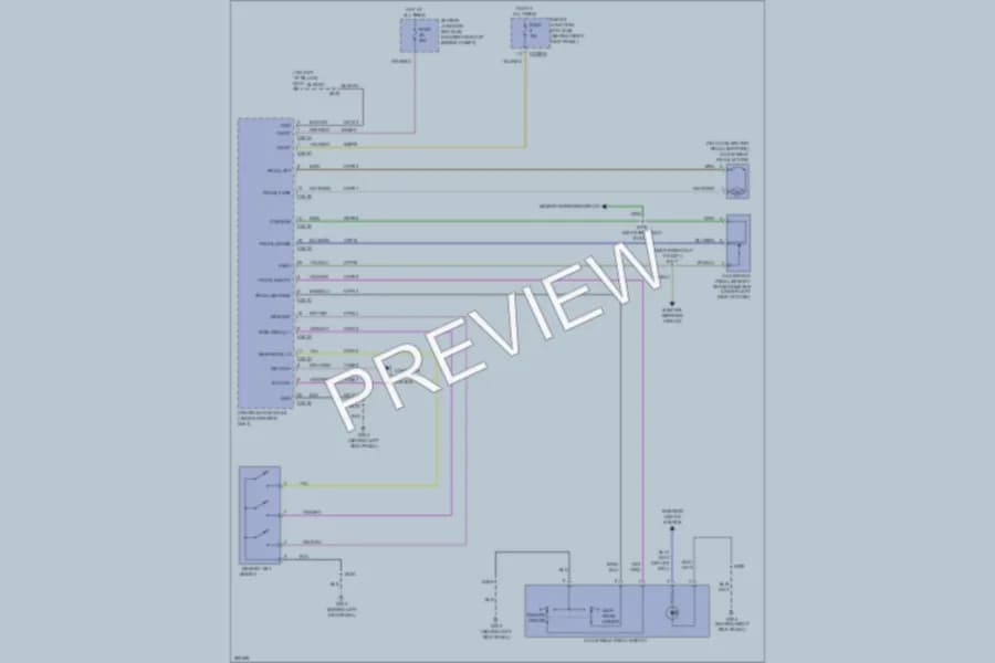 2008 Ford Expedition Memory Systems wiring diagram preview