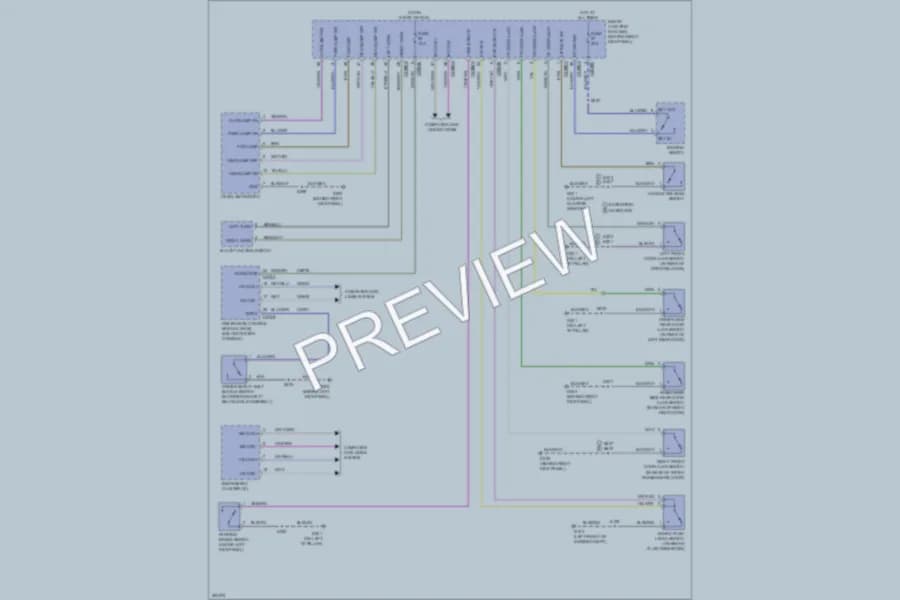 2008 Ford ExpeditionEL Warning Systems wiring diagram preview
