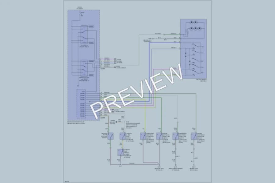2008 Ford Explorer Anti Theft wiring diagram preview