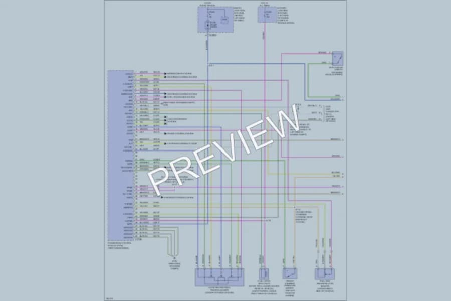 2008 Ford Explorer Engine Performance wiring diagram preview