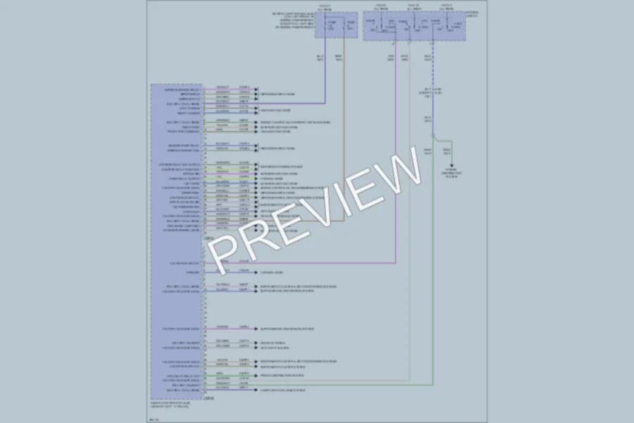 2008 Ford Fusion Body Control Modules wiring diagram preview