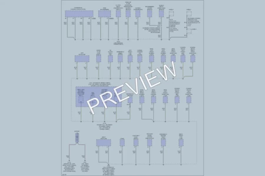 2008 Ford Fusion Ground Distribution wiring diagram preview