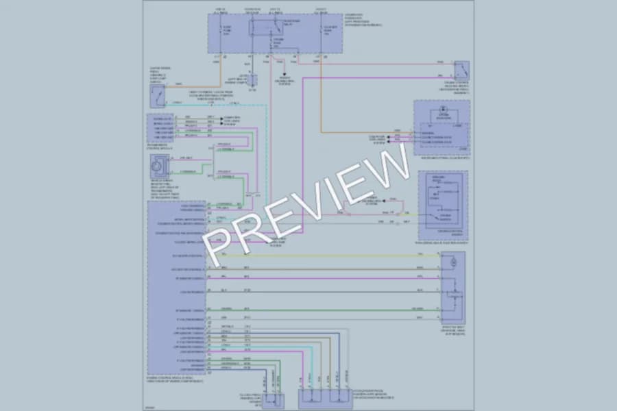 2008 GMC Canyon Cruise Control wiring diagram preview