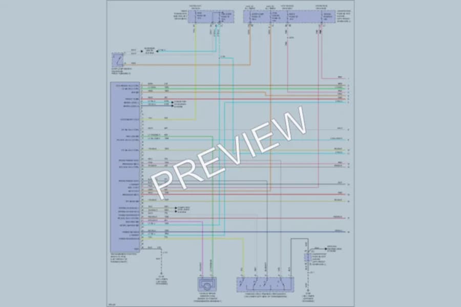 2008 GMC Envoy Transmission wiring diagram preview