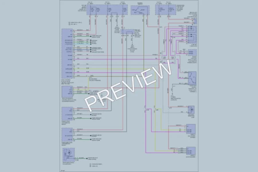 2008 GMC Yukon Anti Theft wiring diagram preview