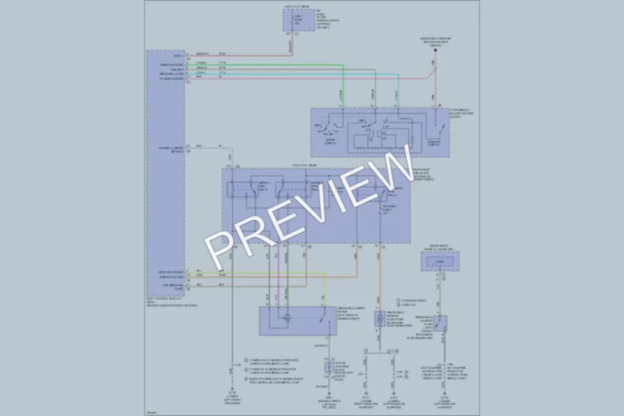 2008 GMC YukonXLDenali Wiper Washer wiring diagram preview
