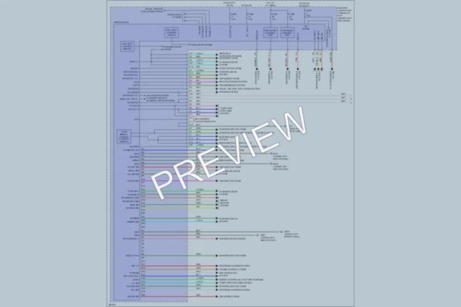 2008 Honda Accord Body Control Modules wiring diagram preview