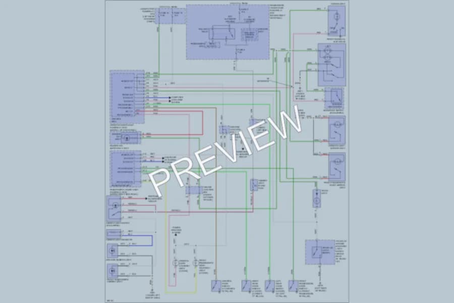 2008 Honda Accord Interior Lights wiring diagram preview
