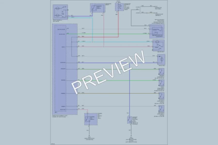 2008 Honda Civic Interior Lights wiring diagram preview