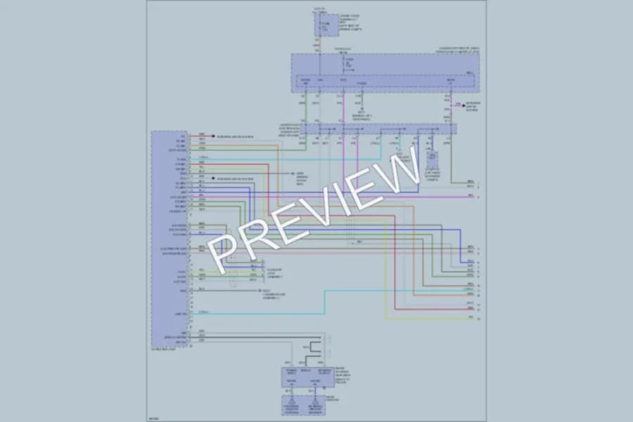 2008 Honda Civic Navigation wiring diagram preview