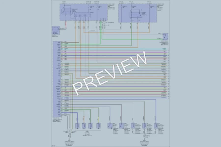 2008 Honda Civic Transmission wiring diagram preview
