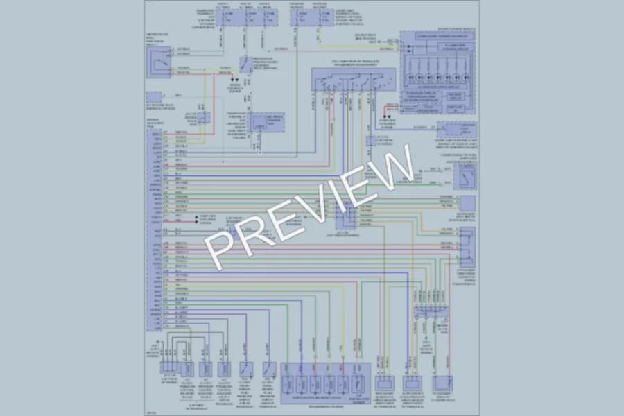2008 Honda Element Transmission wiring diagram preview