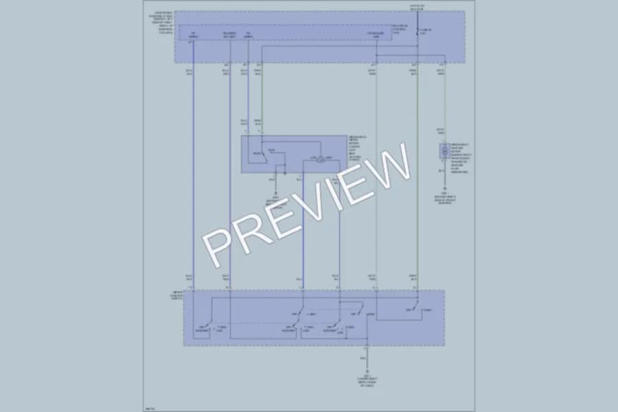 2008 Honda Element Wiper Washer wiring diagram preview