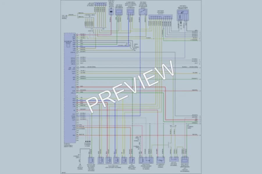 2008 Honda Fit Engine Performance wiring diagram preview