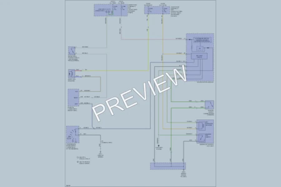 2008 Honda Fit Shift Interlock wiring diagram preview