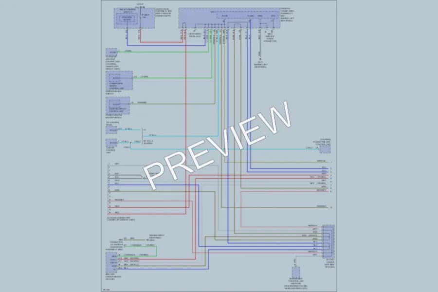 2008 Honda Odyssey Computer Data Lines wiring diagram preview