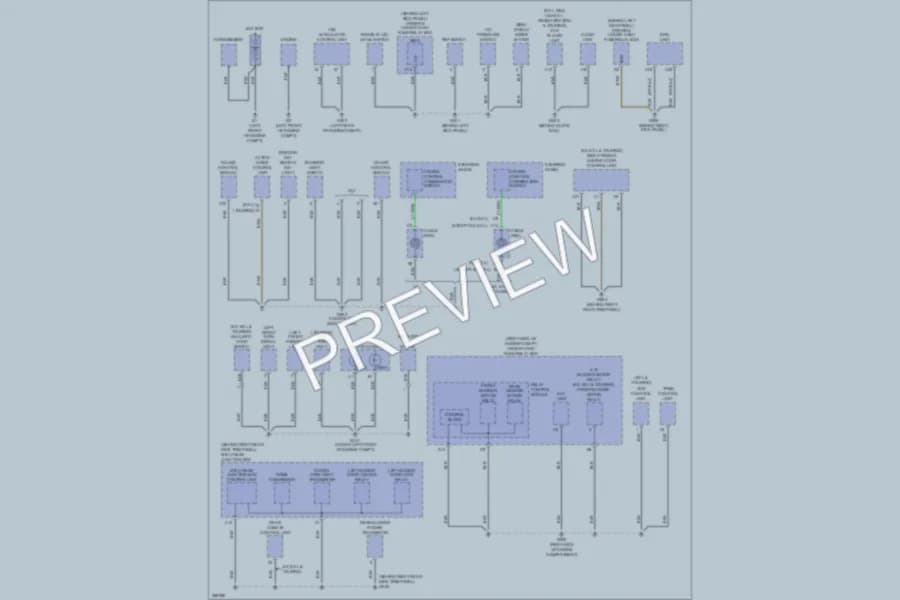 2008 Honda Odyssey Ground Distribution wiring diagram preview