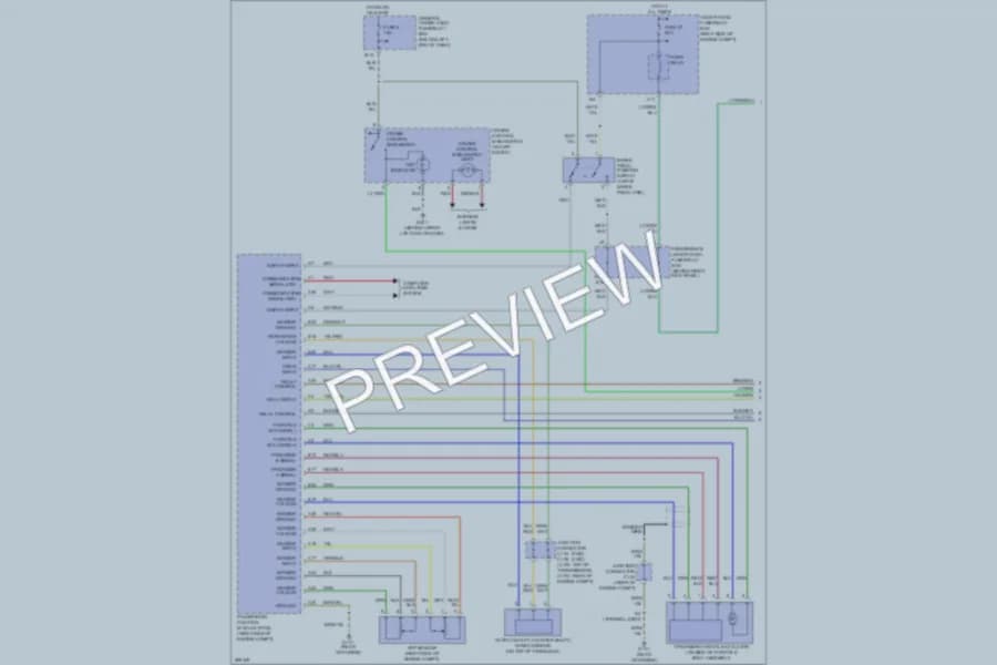 2008 Honda Pilot Cruise Control wiring diagram preview