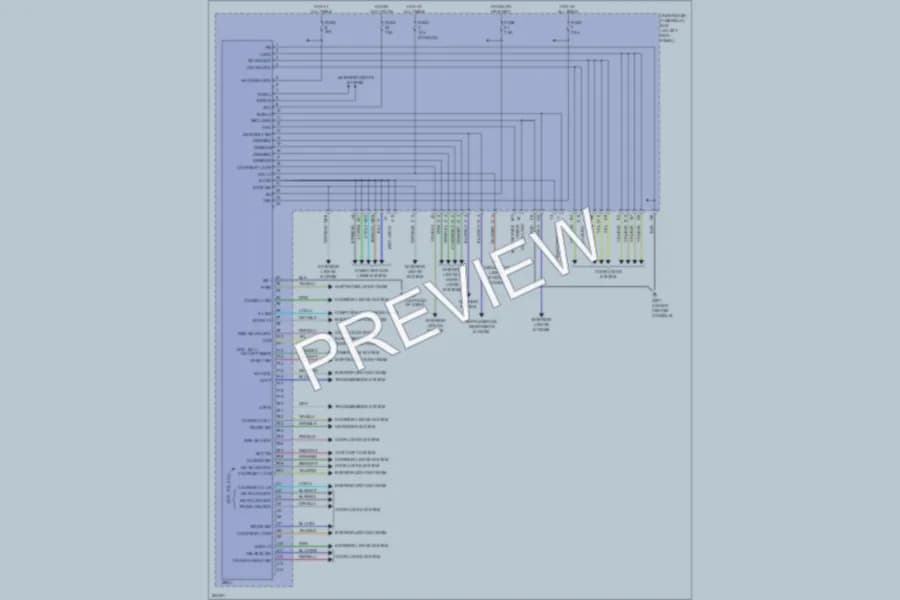 2008 Honda Ridgeline Body Control Modules wiring diagram preview
