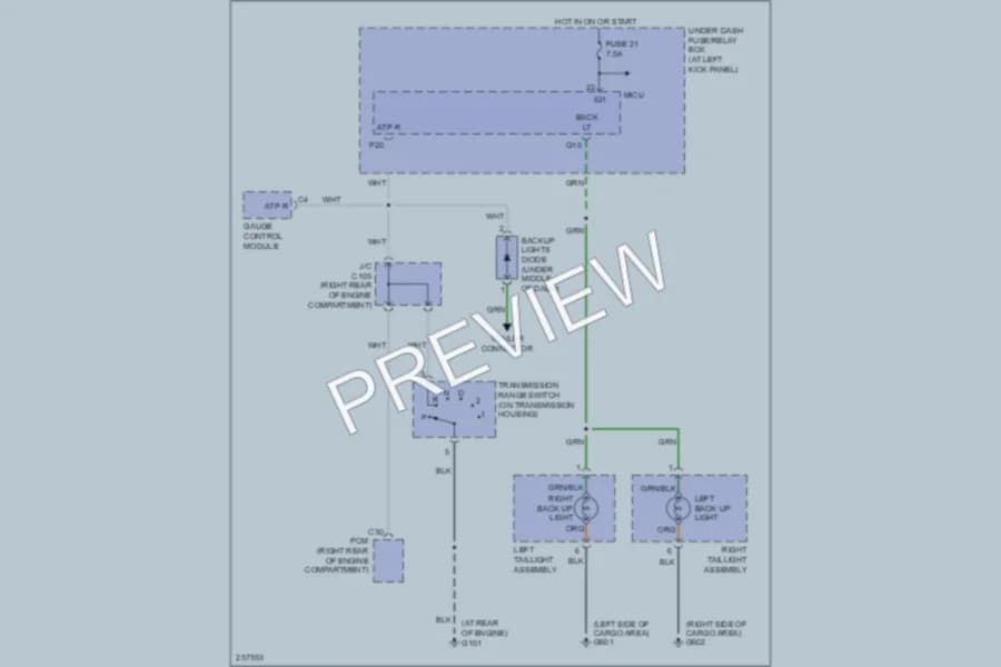 2008 Honda Ridgeline Exterior Lights wiring diagram preview