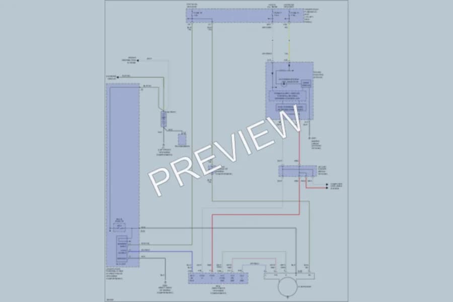 2008 Honda Ridgeline Starting Charging wiring diagram preview