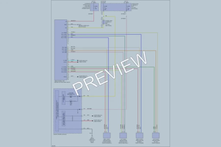 2008 Honda Ridgeline Warning Systems wiring diagram preview
