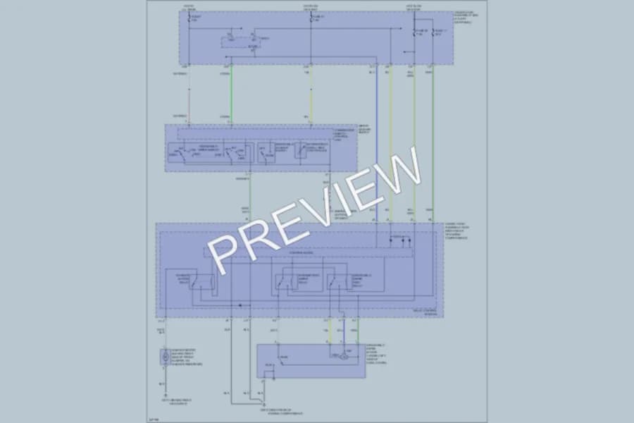 2008 Honda Ridgeline Wiper Washer wiring diagram preview