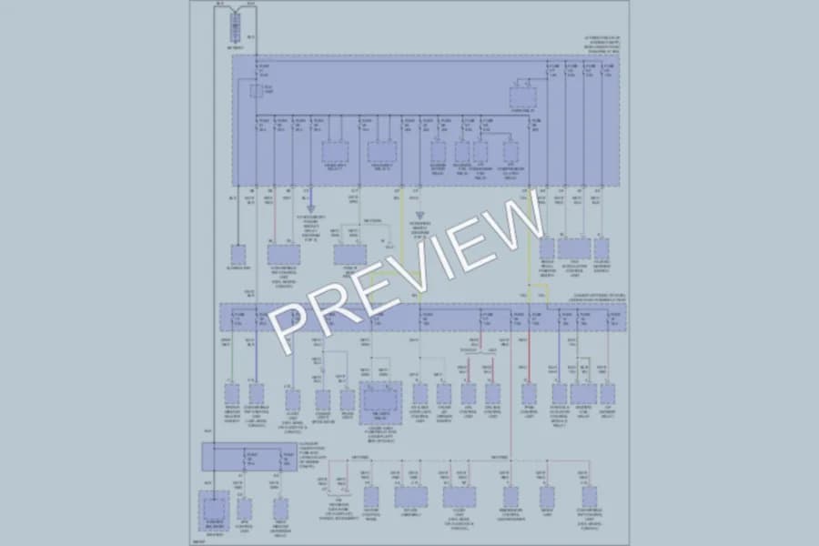 2008 Honda S2000 Power Distribution wiring diagram preview