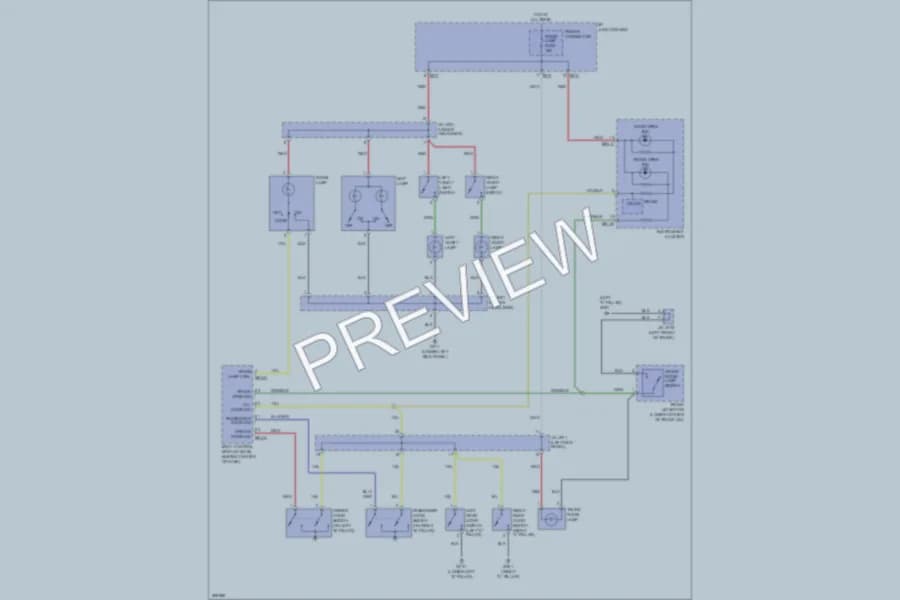 2008 Hyundai Elantra Interior Lights wiring diagram preview