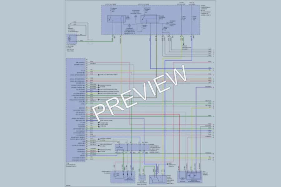 2008 Hyundai Sonata Engine Performance wiring diagram preview