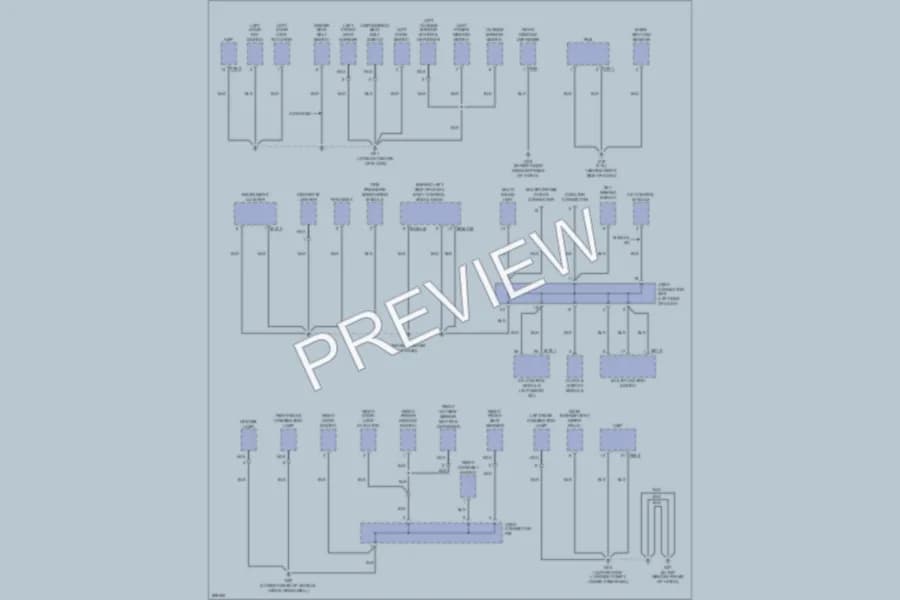 2008 Hyundai Tiburon Ground Distribution wiring diagram preview