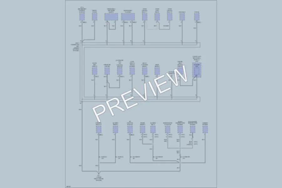 2008 Hyundai Tucson Ground Distribution wiring diagram preview