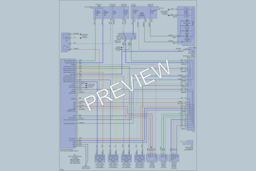 2008 Hyundai Veracruz Anti Lock Brakes wiring diagram preview