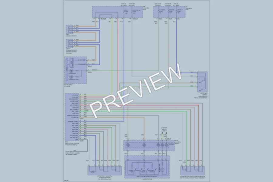 2008 Hyundai Veracruz Cruise Control wiring diagram preview