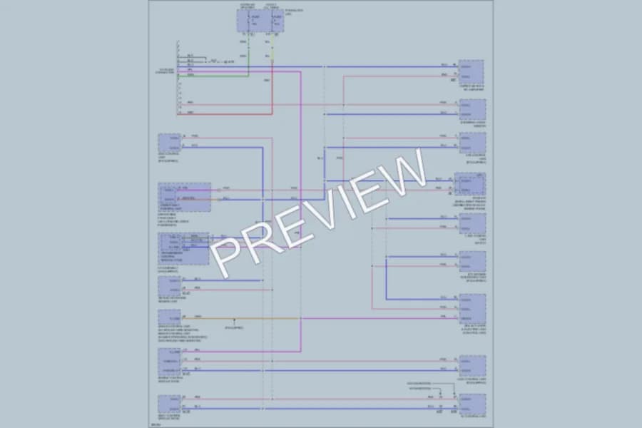 2008 Infiniti EX35 Computer Data Lines wiring diagram preview