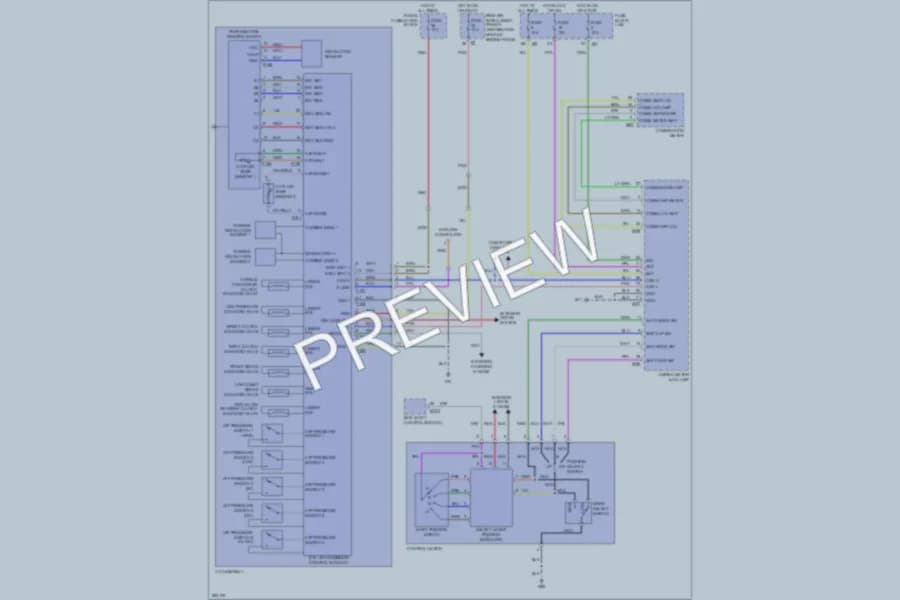 2008 Infiniti EX35 Transmission wiring diagram preview