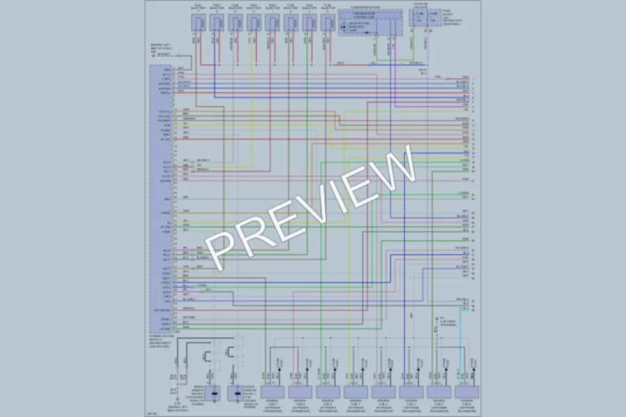 2008 Infiniti FX45 Engine Performance wiring diagram preview