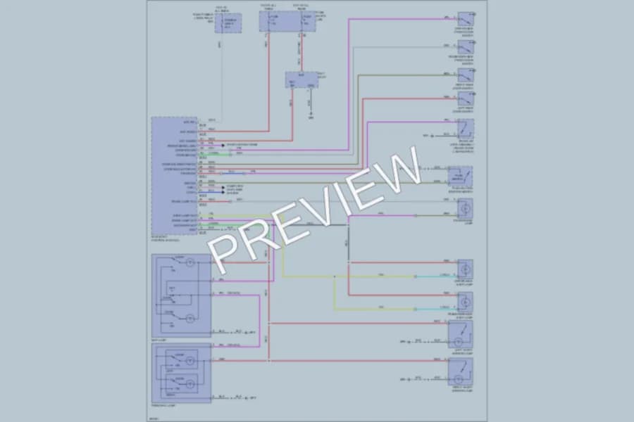 2008 Infiniti G35 Interior Lights wiring diagram preview