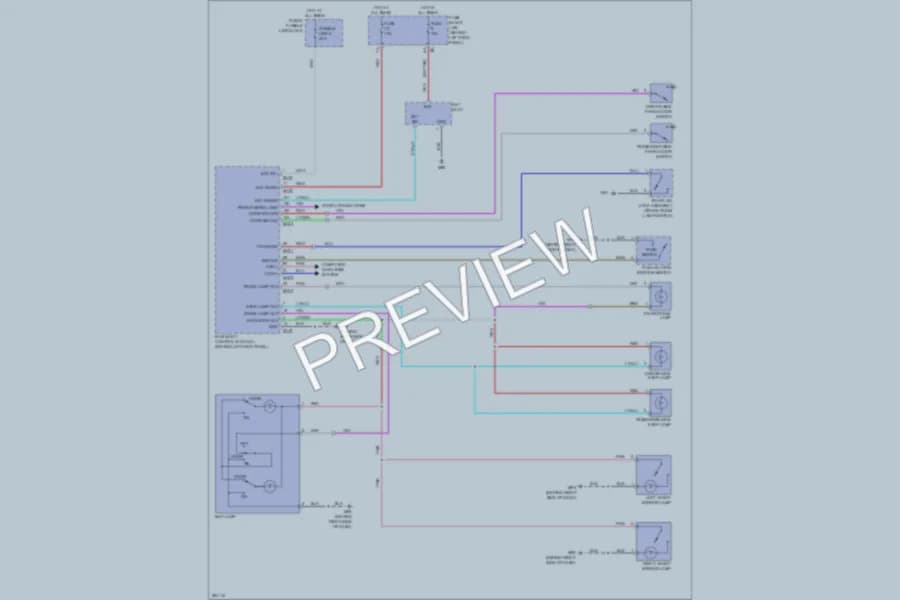 2008 Infiniti G37 Interior Lights wiring diagram preview